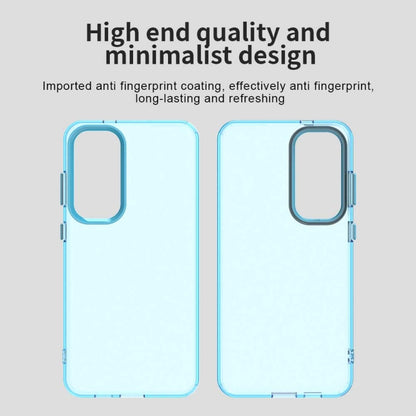 For Samsung Galaxy S25+ 5G Candy PC Hybrid TPU Shockproof Phone Case(Blue) - Galaxy S25+ 5G Cases by buy2fix | Online Shopping UK | buy2fix