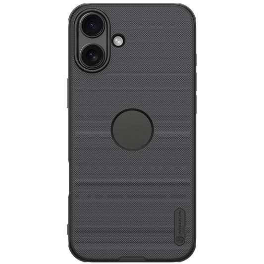 For iPhone 16 Plus NILLKIN Frosted Shield Pro PC + TPU Phone Case(Black) - iPhone 16 Plus Cases by NILLKIN | Online Shopping UK | buy2fix