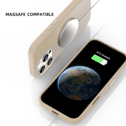 For iPhone 16 Mutural Karen Series Liquid Silicone MagSafe Magnetic Phone Case(Black) - iPhone 16 Cases by Mutural | Online Shopping UK | buy2fix