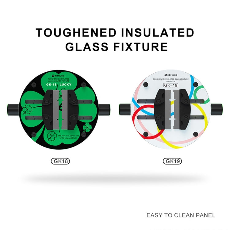 Mijing GK19 Orbicular Universal Toughened Insulated Glass Motherboard Repair Fixture - Repair Fixture by MIJING | Online Shopping UK | buy2fix