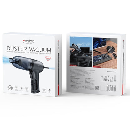 Yesido VC08 Brushless Motor Car Blowing and Suction Dual-Purpose Vacuum Cleaner(Black) - Vacuum Cleaner by Yesido | Online Shopping UK | buy2fix