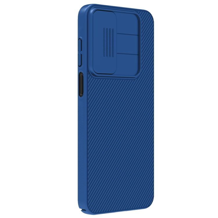 For Samsung Galaxy A16 5G NILLKIN Black Mirror Series Camshield PC Phone Case(Blue) - Galaxy Phone Cases by NILLKIN | Online Shopping UK | buy2fix