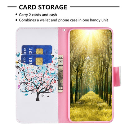 For Samsung Galaxy S25+ 5G Colored Drawing Pattern Leather Phone Case(Tree) - Galaxy S25+ 5G Cases by buy2fix | Online Shopping UK | buy2fix