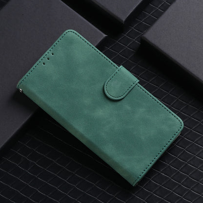 For Xiaomi 15 Pro Skin Feel Magnetic Flip Leather Phone Case(Green) - Xiaomi Cases by buy2fix | Online Shopping UK | buy2fix