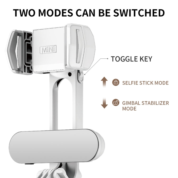 FUNSNAP Capture Q3 Single Axis Handheld Gimbal Phone Live Stabilizer(White) - Handheld Gimbals by FUNSNAP | Online Shopping UK | buy2fix