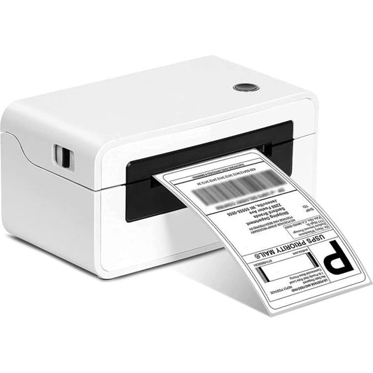 HPRT N41 Bluetooth Version Express Electronic Waybill Printer, Plug:US Plug(White) - Printer by buy2fix | Online Shopping UK | buy2fix