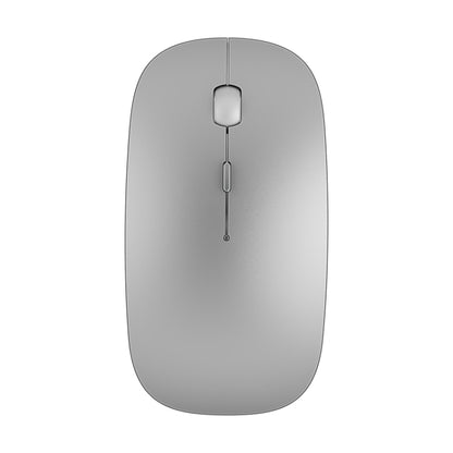 WIWU Wimic Lite WM102 2.4G Simple Office Home Rechargeable Mute Wireless Mouse(Silver) - Wireless Mice by WIWU | Online Shopping UK | buy2fix