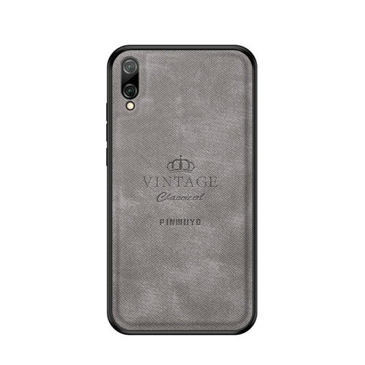 PINWUYO Shockproof Waterproof Full Coverage PC + TPU + Skin Protective Case for Huawei Enjoy 9 / Y7 2019 / Y7 Pro 2019 (Grey) - Huawei Cases by PINWUYO | Online Shopping UK | buy2fix