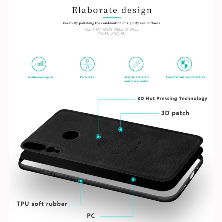 PINWUYO Shockproof Waterproof Full Coverage PC + TPU + Skin Protective Case for Huawei Nova 4(Brown) - Huawei Cases by PINWUYO | Online Shopping UK | buy2fix