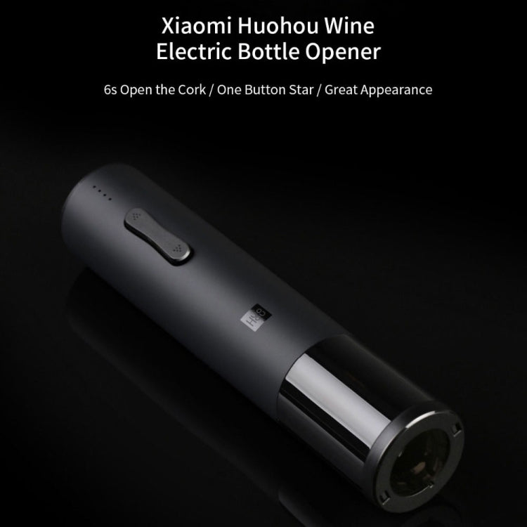 Original Xiaomi Youpin Huohou Automatic Wine Bottle Kit Electric Corkscrew With Foil Cutter - Openers by Xiaomi | Online Shopping UK | buy2fix