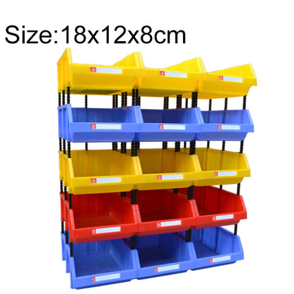 Thickened Oblique Plastic Box Combined Parts Box Material Box, Random Color Delivery, Size: 18cm X 12cm X 8cm - Storage Bags & Boxes by buy2fix | Online Shopping UK | buy2fix