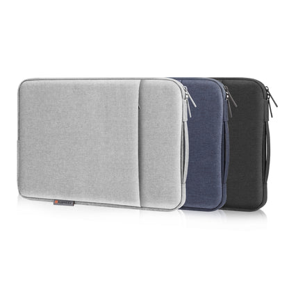 HAWEEL Laptop Sleeve Case Zipper Briefcase Bag with Handle for 15-16.7 inch Laptop(Gray Blue) - 15.6 - 17 inch by HAWEEL | Online Shopping UK | buy2fix