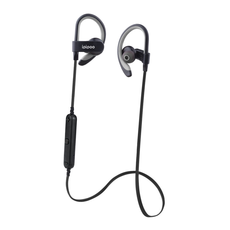 ipipoo iL98BL Ear-hung Bluetooth Headset(Grey) - Neck-mounted Earphone by ipipoo | Online Shopping UK | buy2fix