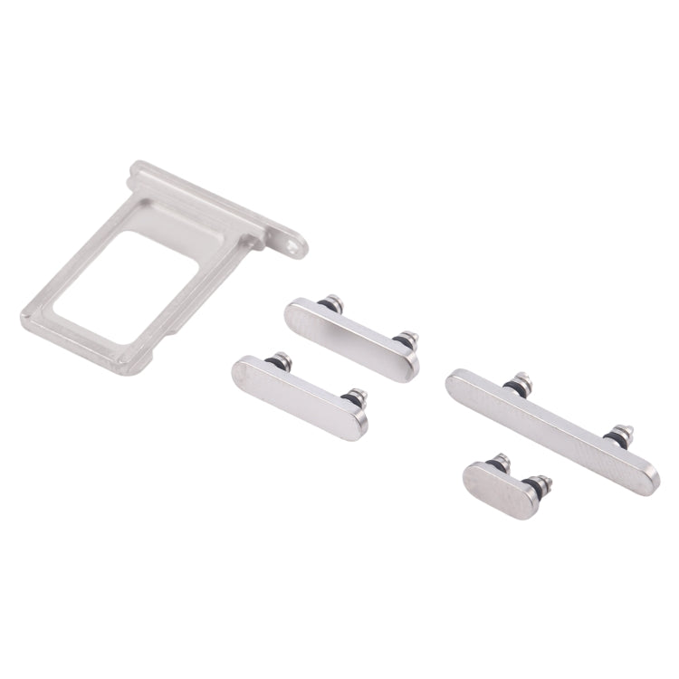 For iPhone 16 Pro Original SIM Card Tray + Side Keys (White) -  by buy2fix | Online Shopping UK | buy2fix