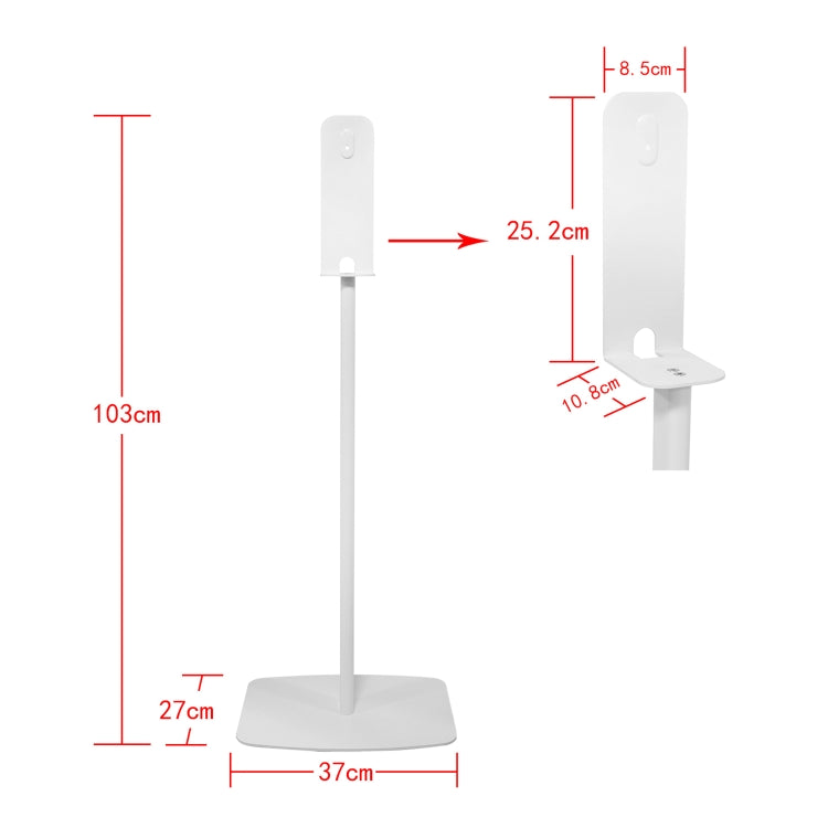 Pairs Floor Stand Bracket For Sony HT-A9 Home Theater Speaker - Speaker Bracket by buy2fix | Online Shopping UK | buy2fix