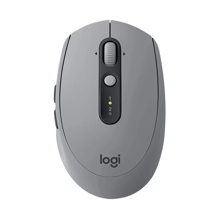 Logitech M590 Dual Mode Wireless Bluetooth Light Sound Mouse(Grey) - Wireless Mice by Logitech | Online Shopping UK | buy2fix