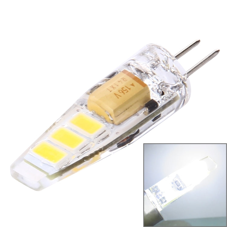 G4 2W 100LM Corn Light Bulb, 6 LED SMD 5730 Silicone, DC 12V(Warm White) - LED Blubs & Tubes by buy2fix | Online Shopping UK | buy2fix
