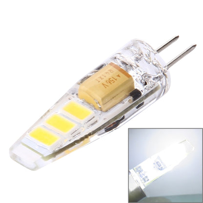 G4 2W 100LM Corn Light Bulb, 6 LED SMD 5730 Silicone, DC 12V(Warm White) - LED Blubs & Tubes by buy2fix | Online Shopping UK | buy2fix