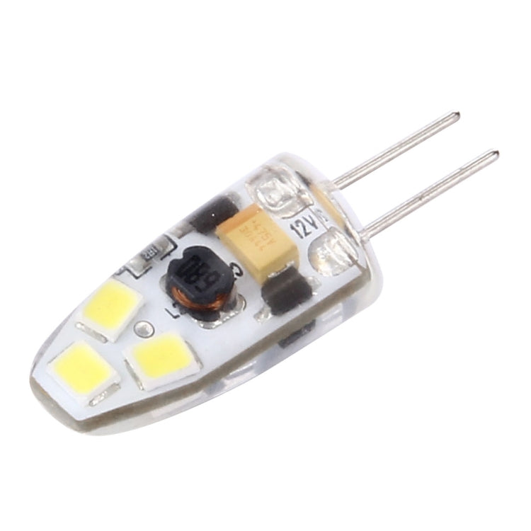 G4 2W 120LM 6 LED SMD 2835 Silicone Corn Light Bulb, DC 12V(White Light) - LED Blubs & Tubes by buy2fix | Online Shopping UK | buy2fix
