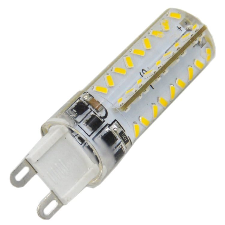 G9 5W 450LM 72 LED SMD 3014 Dimmable Silicone Corn Light Bulb,  AC 110V (Warm White) - LED Blubs & Tubes by buy2fix | Online Shopping UK | buy2fix