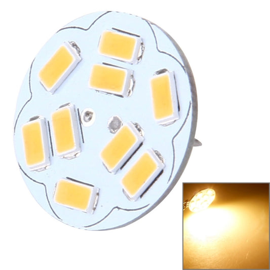 G4 4W, Warm White , 200LM 9 LED SMD 5730 Round Decorative Light for Indoor / Outdoor Decoration, DC 12V, Back Pins - LED Blubs & Tubes by buy2fix | Online Shopping UK | buy2fix