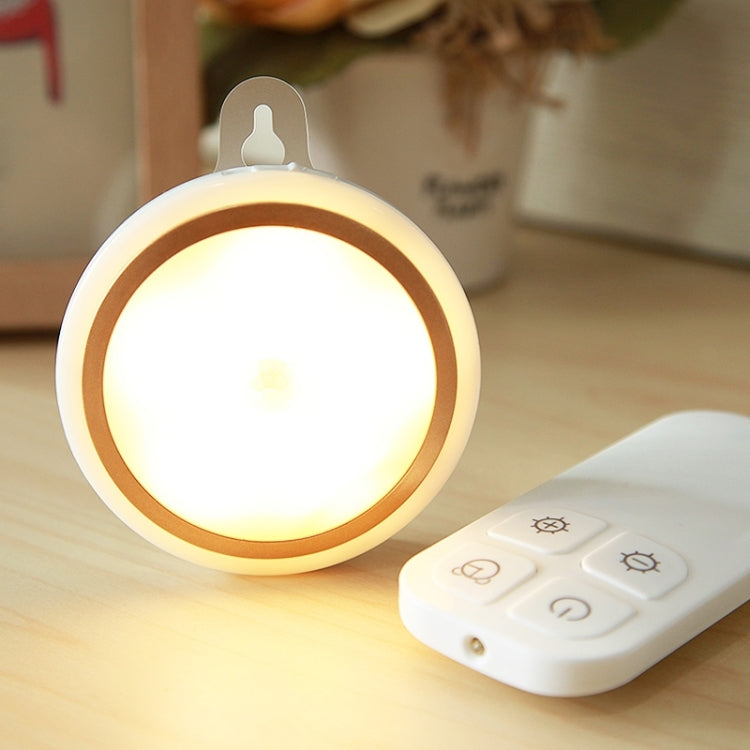 CL037 Warm White Light Infra-red Remote Control LED Night Light , USB Charging Bedroom Wall Light, Remote Control Dstance: 3-5m - Night Lights by buy2fix | Online Shopping UK | buy2fix