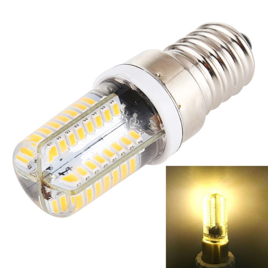 E14 SMD 3014 64 LEDs Dimmable LED Corn Light, AC 220V (Warm White) - LED Blubs & Tubes by buy2fix | Online Shopping UK | buy2fix