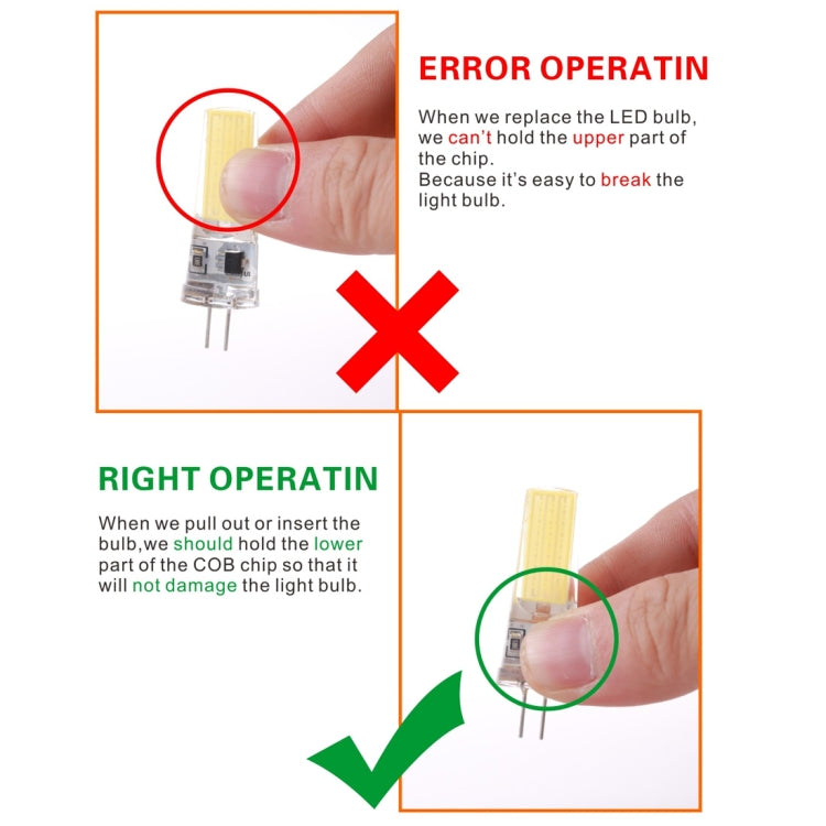 G4-2508 5W COB LED Corn Light, AC 12V, DC 12-24V (White Light) - LED Blubs & Tubes by buy2fix | Online Shopping UK | buy2fix