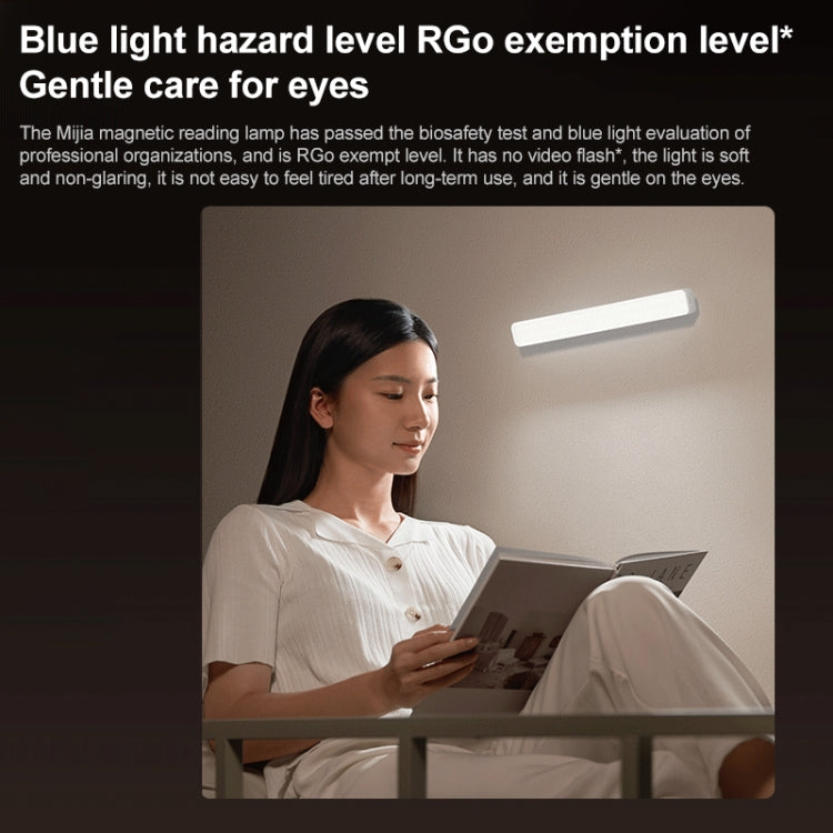 Original Xiaomi Mijia Magnetic Reading Lamp 2000mAh Type-C Rechargeable LED Desk Lamp - Desk Lamps by Xiaomi | Online Shopping UK | buy2fix