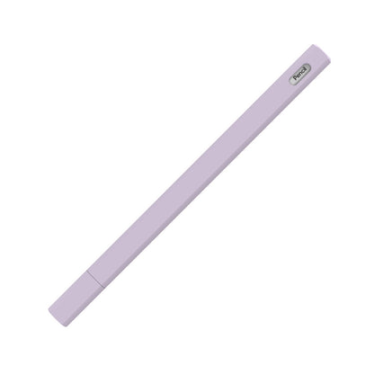 LOVE MEI For Apple Pencil 2 Triangle Shape Stylus Pen Silicone Protective Case Cover(Purple) - Pencil Accessories by LOVE MEI | Online Shopping UK | buy2fix