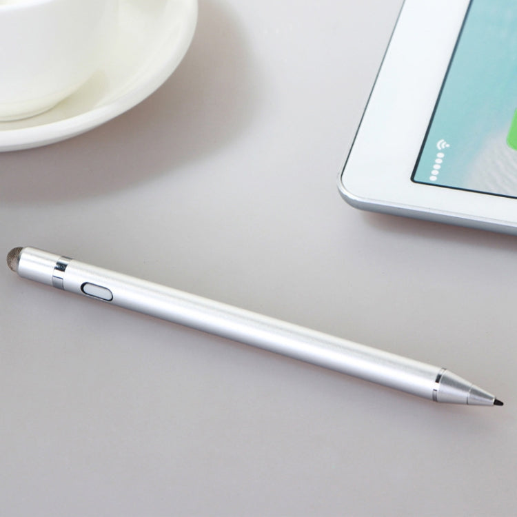 N1 1.45mm Metal Tip Capacitive Stylus Pen (White) - Stylus Pen by buy2fix | Online Shopping UK | buy2fix