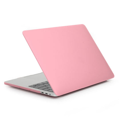 ENKAY Hat-Prince 2 in 1 Frosted Hard Shell Plastic Protective Case + US Version Ultra-thin TPU Keyboard Protector Cover for 2016 New MacBook Pro 13.3 inch without Touchbar (A1708)(Pink) - MacBook Pro Cases by ENKAY | Online Shopping UK | buy2fix