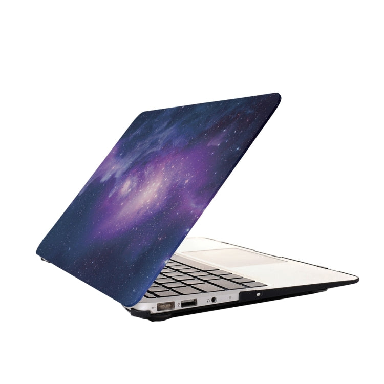 For Macbook Pro Retina 15.4 inch Starry Sky Patterns Apple Laptop Water Decals PC Protective Case(Blue) - MacBook Pro Cases by buy2fix | Online Shopping UK | buy2fix