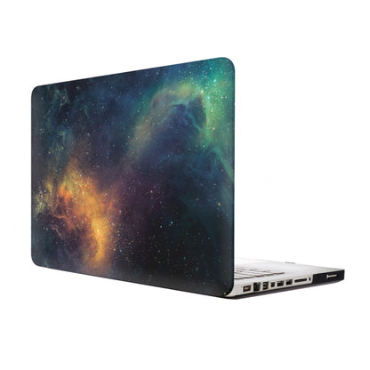 For Macbook Pro 13.3 inch Starry Sky Patterns Apple Laptop Water Decals PC Protective Case(Green) - MacBook Pro Cases by buy2fix | Online Shopping UK | buy2fix