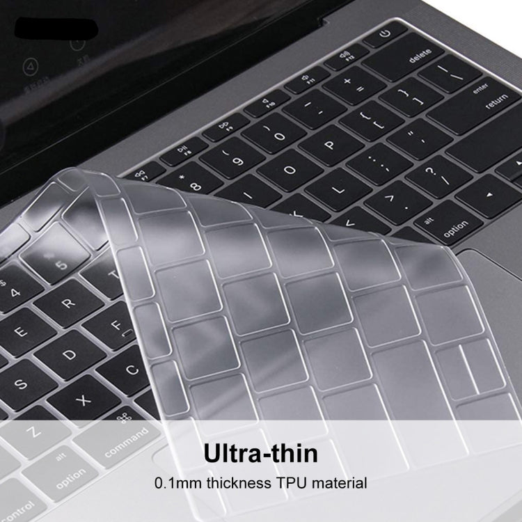 ENKAY TPU Keyboard Protector Cover for 2015 MacBook 12 inch (A1534) / MacBook Pro 13.3 inch without Touch Bar (A1708) , Europe Version - Keyboard Protector by ENKAY | Online Shopping UK | buy2fix