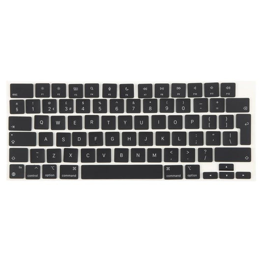 For Macbook Air 13.3 / 15.3 M2 A2681 A2941 UK English Version Keycaps (Midnight) - Keyboard by buy2fix | Online Shopping UK | buy2fix