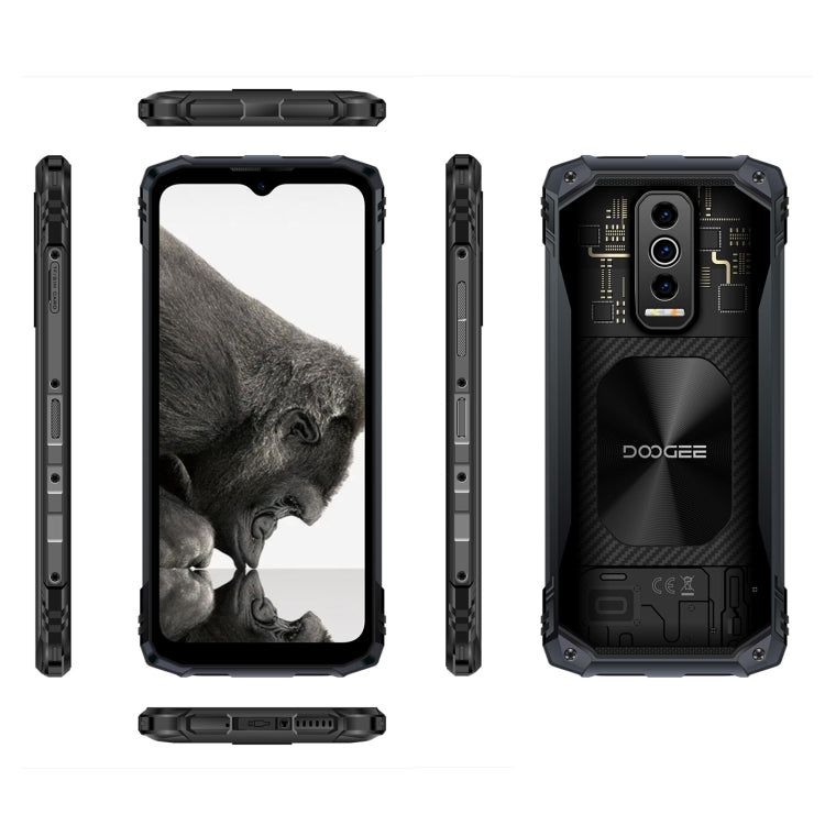 [HK Warehouse] DOOGEE Blade 10 Ultra, 8GB+256GB, Fingerprint Identification, 6.56 inch Android 14 Spreadtrum T606 Octa Core, Network: 4G, OTG, NFC (Black) - DOOGEE by DOOGEE | Online Shopping UK | buy2fix