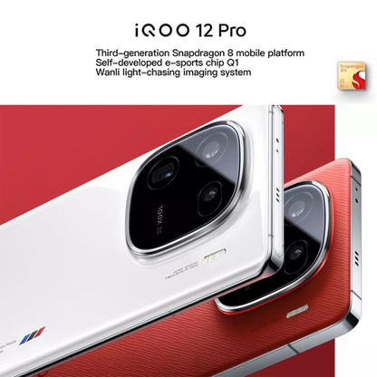 vivo iQOO 12 Pro, Triple Back Cameras, 16GB+256GB, Face ID / Fingerprint Identification, 6.78 inch Android 14 OriginOS 4 Snapdragon 8 Gen 3 Octa Core, OTG, NFC, Network: 5G, Support Google Play (Black) - vivo by vivo | Online Shopping UK | buy2fix