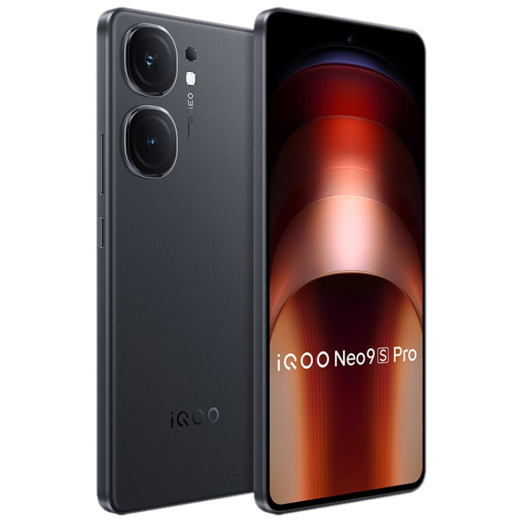 vivo iQOO Neo9S Pro, Dual Back Cameras, 12GB+512GB, Face ID / Fingerprint Identification, 6.78 inch Android 14 OriginOS 4 Dimensity 9300+ Octa Core, OTG, NFC, Network: 5G, Support Google Play (Black) - vivo by vivo | Online Shopping UK | buy2fix