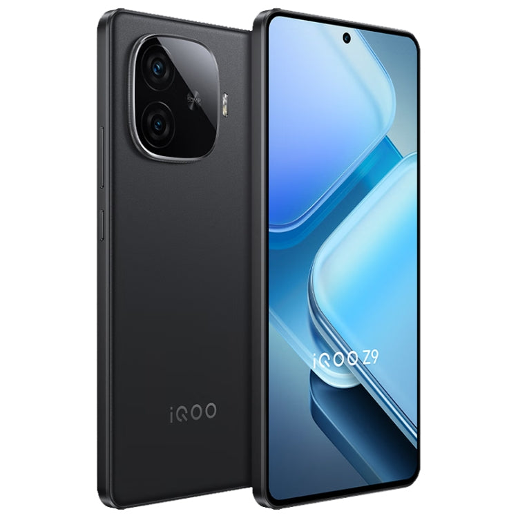 vivo iQOO Z9, Dual Back Cameras, 12GB+512GB, Face ID Screen Fingerprint Identification, 6.78 inch Android 14.0 OriginOS 4 Snapdragon 7 Gen 3 Octa Core 2.63GHz, OTG, NFC, Network: 5G, Support Google Play (Black) - vivo by vivo | Online Shopping UK | buy2fix