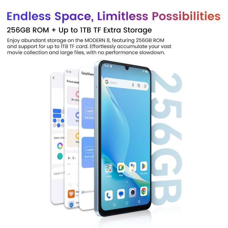 [HK Warehouse] Blackview Oscal MODERN 8, 8GB+256GB, Fingerprint Identification, 6.75 inch Android 13 Unisoc T616 Octa Core up to 2.2GHz, Network: 4G, OTG (Purple) - Blackview by Blackview | Online Shopping UK | buy2fix