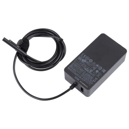 For Microsoft Surface Pro 7 / 7 Plus / 8 / 9 / X & Laptop 3 / 4 / 5 65W Laptop Power Adapter (EU Plug) - For Microsoft by buy2fix | Online Shopping UK | buy2fix