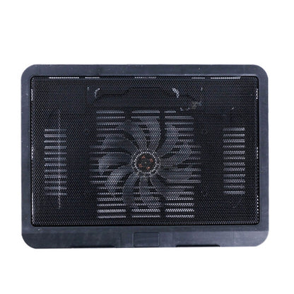 N19 USB Powered Portable Silent Fan Laptop Cooling Pad Stand (Black) - Cooling Pads by buy2fix | Online Shopping UK | buy2fix