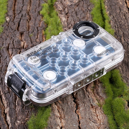 PULUZ PULUZ 40m/130ft Waterproof Diving Case for Huawei P20, Photo Video Taking Underwater Housing Cover(Transparent) - Huawei Cases by PULUZ | Online Shopping UK | buy2fix