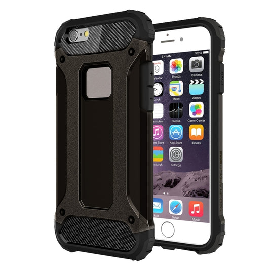 For iPhone 6 & 6s Tough Armor TPU + PC Combination Case(Black) - More iPhone Cases by buy2fix | Online Shopping UK | buy2fix