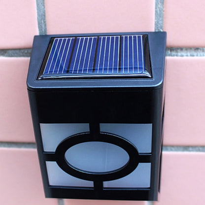 Outdoor High Power 0.2W Solar Lantern Light, 2 LED  Fence Lamp Solar Wall Mounted Light - Street Lights by buy2fix | Online Shopping UK | buy2fix