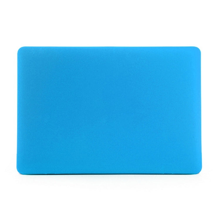 ENKAY for MacBook Pro Retina 13.3 inch (US Version) / A1425 / A1502 4 in 1 Frosted Hard Shell Plastic Protective Case with Screen Protector & Keyboard Guard & Anti-dust Plugs(Blue) - MacBook Pro Cases by ENKAY | Online Shopping UK | buy2fix