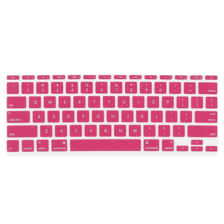 ENKAY for MacBook Air 11.6 inch (US Version) / A1370 / A1465 4 in 1 Frosted Hard Shell Plastic Protective Case with Screen Protector & Keyboard Guard & Anti-dust Plugs(Pink) - MacBook Air Cases by ENKAY | Online Shopping UK | buy2fix