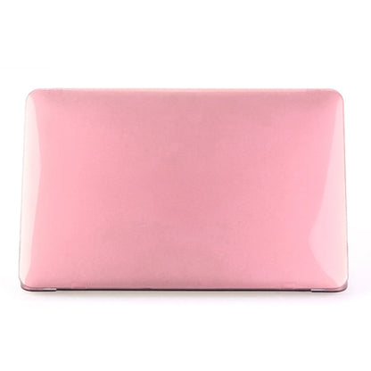 ENKAY for MacBook Air 11.6 inch (US Version) / A1370 / A1465 4 in 1 Crystal Hard Shell Plastic Protective Case with Screen Protector & Keyboard Guard & Anti-dust Plugs(Pink) - MacBook Air Cases by ENKAY | Online Shopping UK | buy2fix