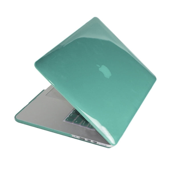 ENKAY for MacBook Pro Retina 13.3 inch (US Version) / A1425 / A1502 4 in 1 Crystal Hard Shell Plastic Protective Case with Screen Protector & Keyboard Guard & Anti-dust Plugs(Green) - MacBook Pro Cases by ENKAY | Online Shopping UK | buy2fix